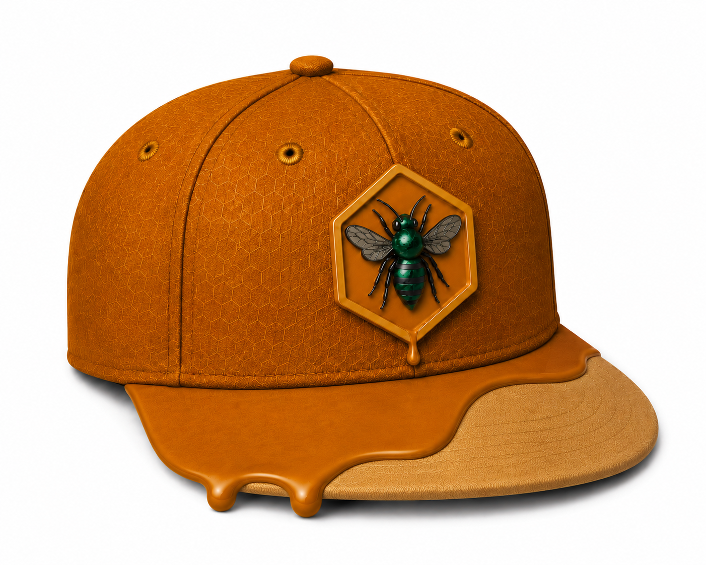 Black Honey Double Drip Snapback – Honey Mustard