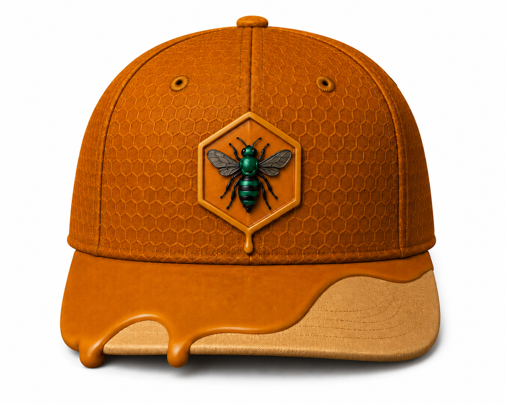 Black Honey Double Drip Snapback – Honey Mustard