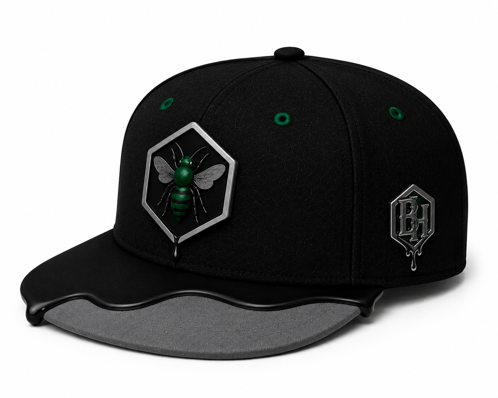Black Honey Snapback – Noir/Stone Grey