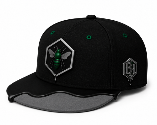 Black Honey Snapback – Noir/Stone Grey