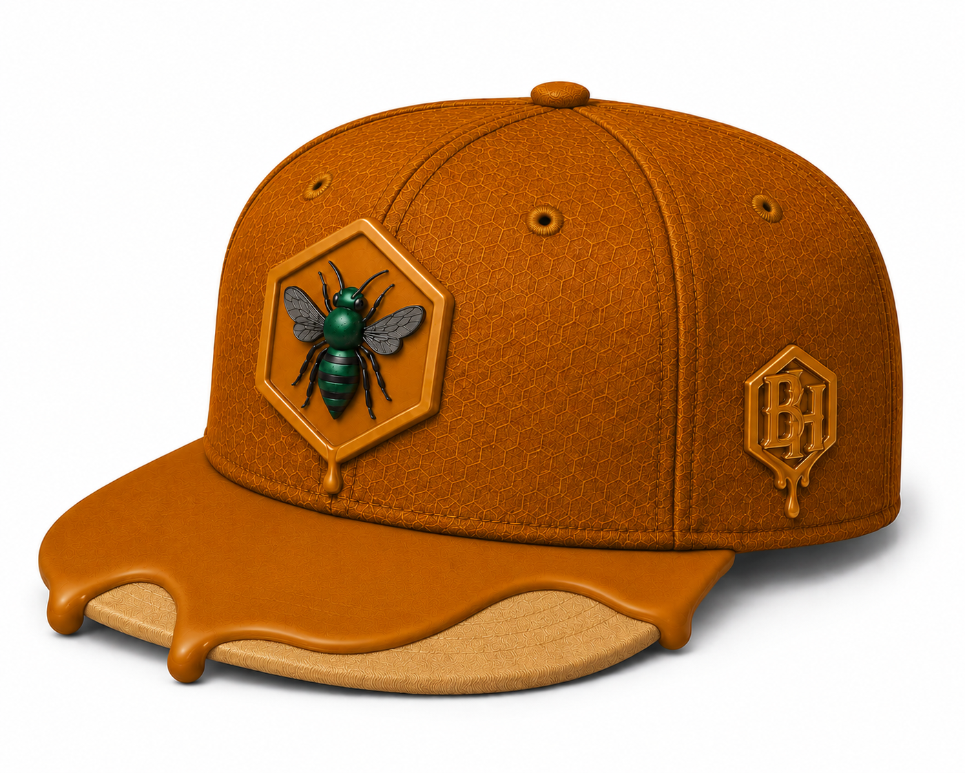 Black Honey Double Drip Snapback – Honey Mustard