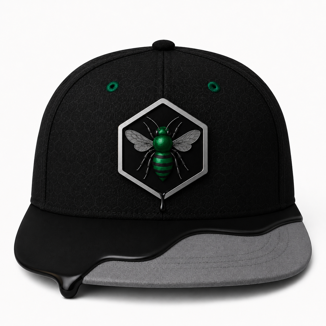 Black Honey Snapback – Noir/Stone Grey